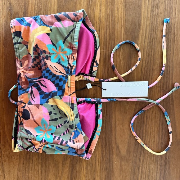 Billabong Tropical Floral Bikini Top - Picture 2 of 7